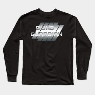 Metallic Illustration Blind guardian Long Sleeve T-Shirt